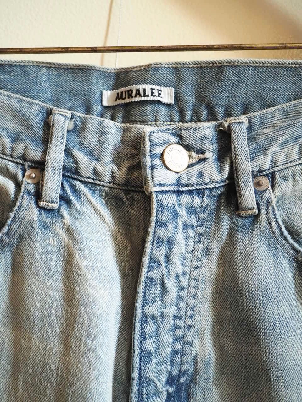 2026SS】FADED SELVEDGE LIGHT DENIM PANTS (LIGHT INDIGO) A26SP05DE