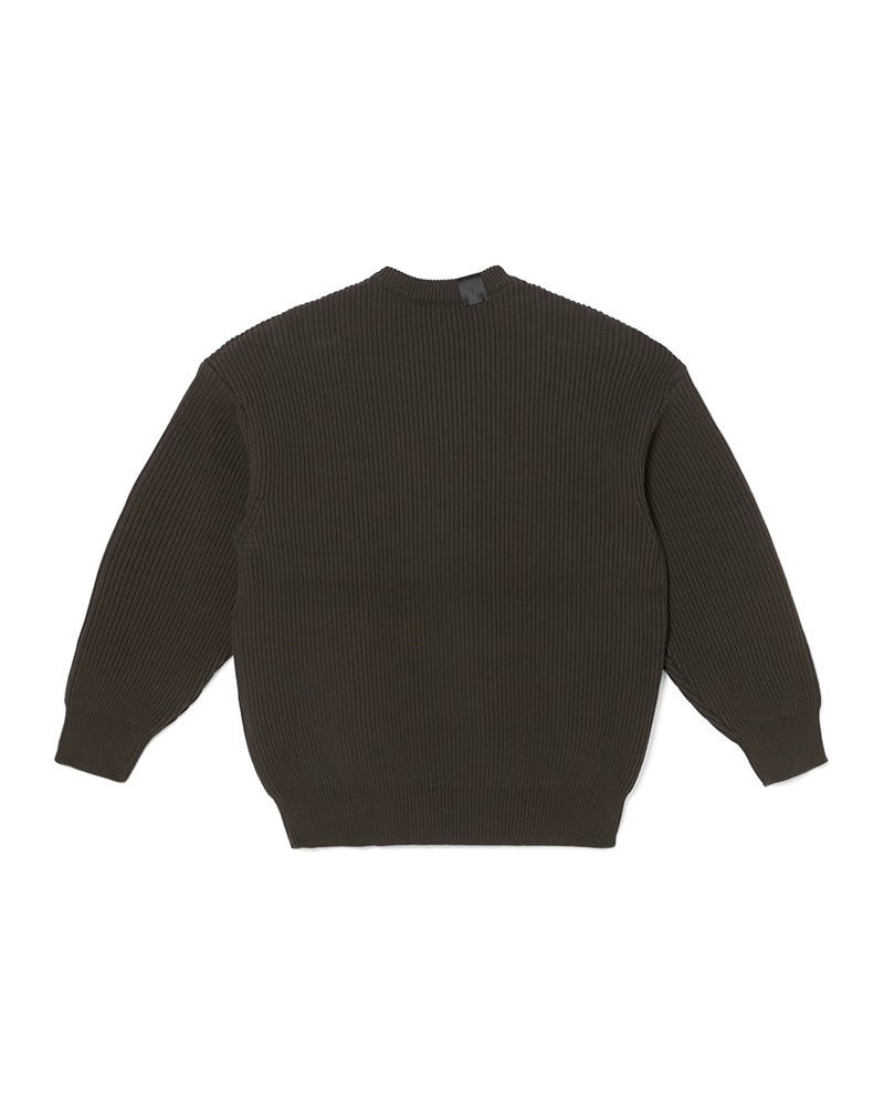 N.HOOLYWOOD 26FW】CREWNECK KNIT (BROWN) 2262-KT06-043 - CIENTO WEB