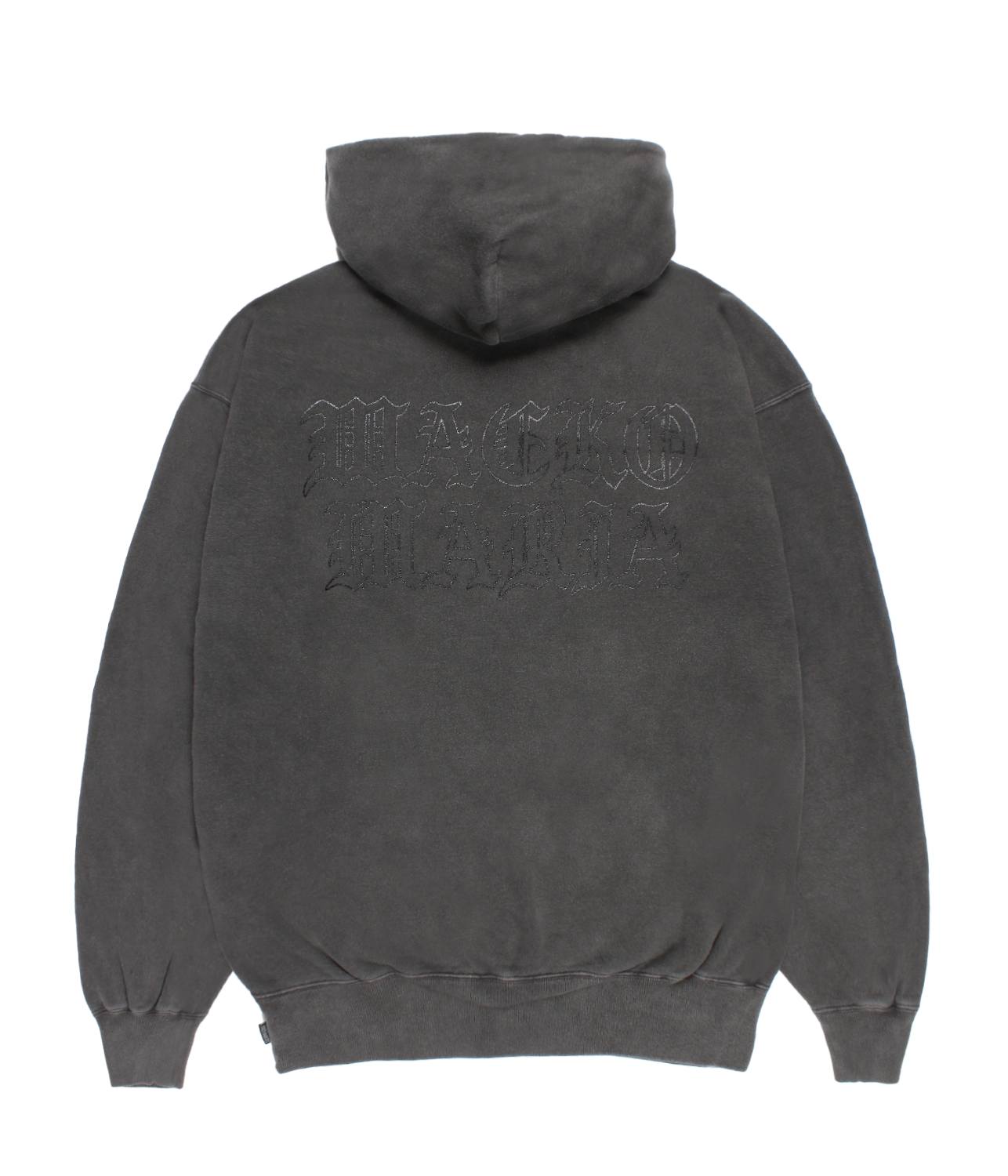 WACKO MARIA/ワコマリア】WASHED MIDDLE WEIGHT FULL ZIP HOODED SWEAT
