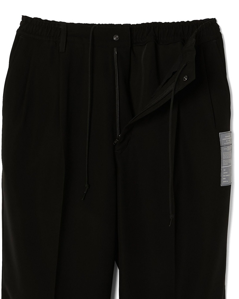 パンツ SIGNATURE Tutu wide slacks black 21ss-2wdsl003 MUSINSA公式 | SIGNATURE Multi-tuck wide slacks [black stripe]