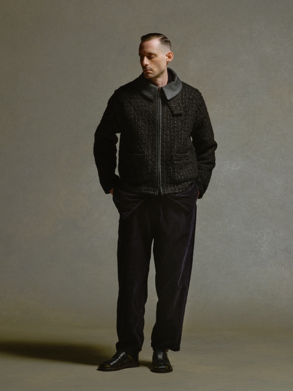 AUBERGE / AU24AO1 GABRIEL ガブリエル （Black Tweed）