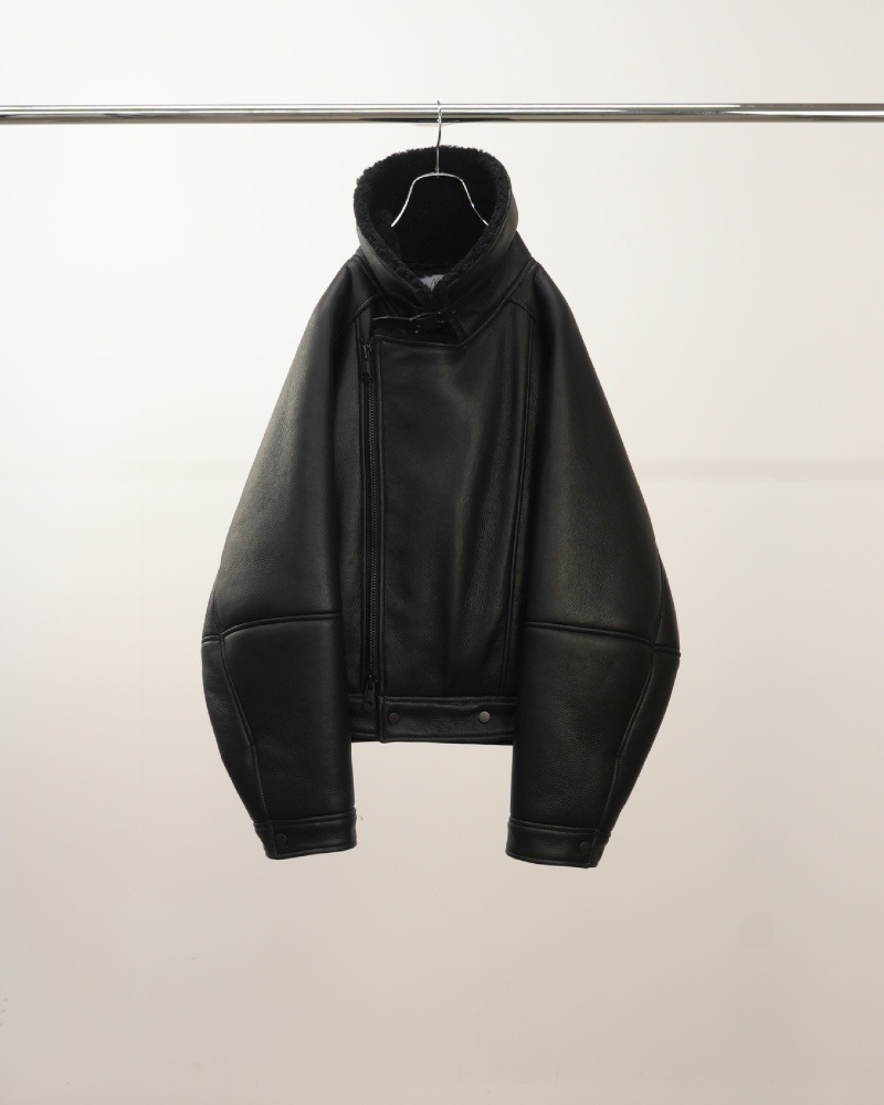 ジャケット・アウター Japanese label double name mouton jacket MOUTON DOUBLE JACKET (BLACK×BLACK) ANC-JK51 - CIENTO公式通販