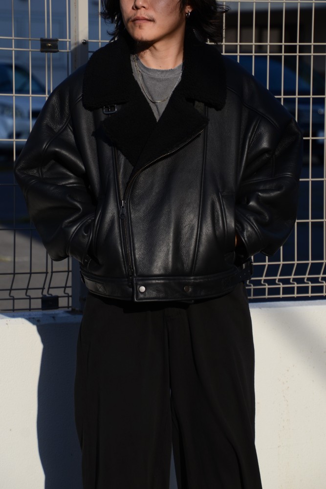 ジャケット・アウター Japanese label double name mouton jacket Japanese label double name mouton jacket