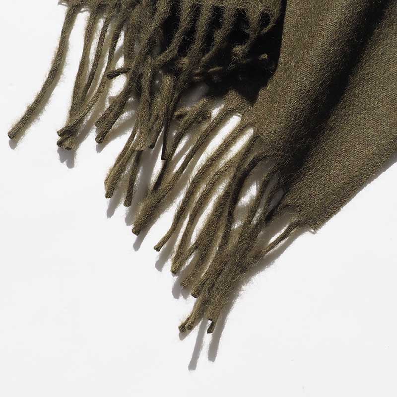 THE INOUE BROTHERS Brushed Scarf ザイノウエブラザーズ ブラッシュド