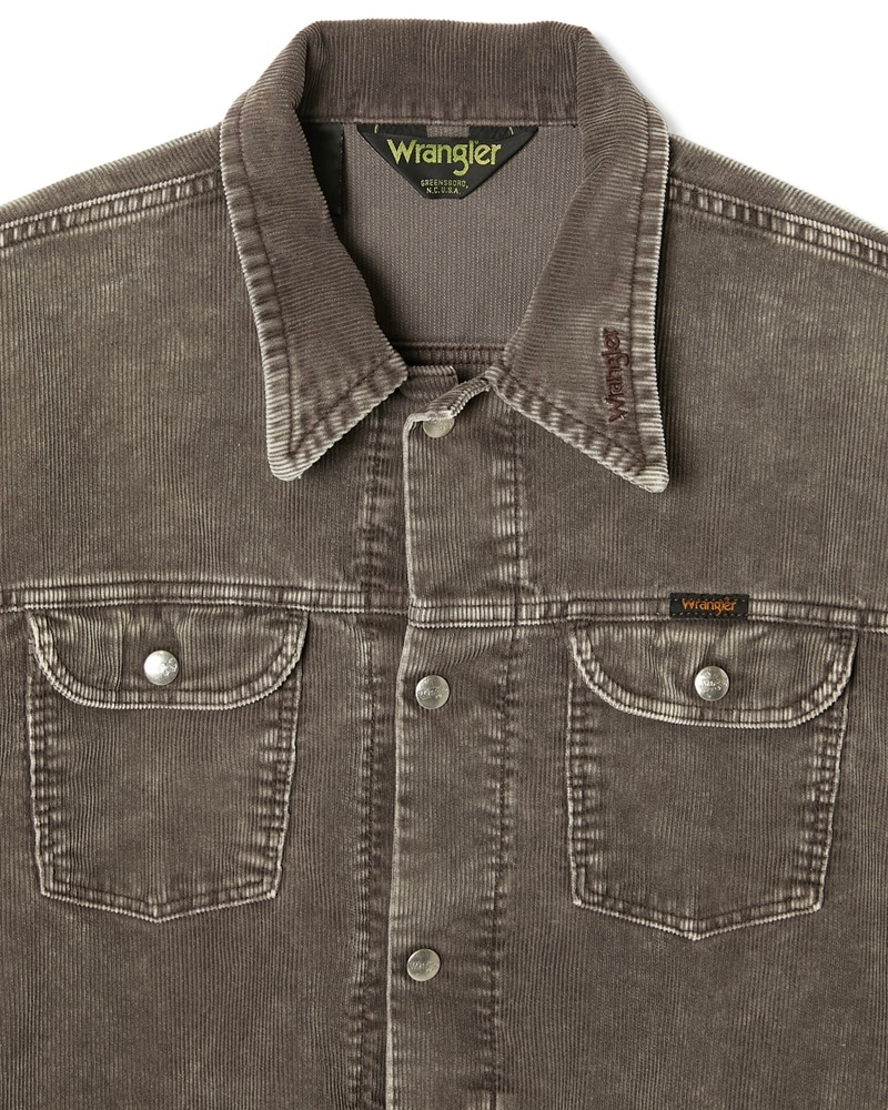 n hoolywood wrangler 25AW シャツ　ジャケット N.HOOLYWOOD 25FW】× Wrangler SHIRT (BROWN) 6252-WR01 - CIENTO WEB