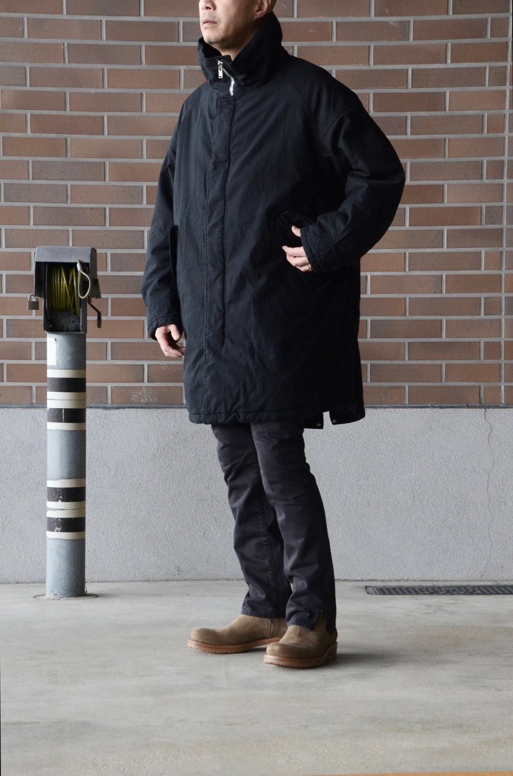 nonnative TROOPER SMOCK COTTON 1　ノンネイティブ nonnative】ノンネイティブ ⁡ TROOPER COAT C/N GABARDINE WITH GORE