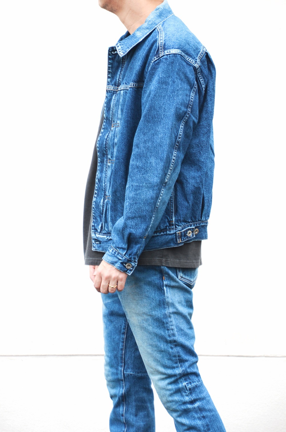 2025AW】 nonnative TRUCKER BLOUSON COTTON 11.5oz DENIM VW LIGHT