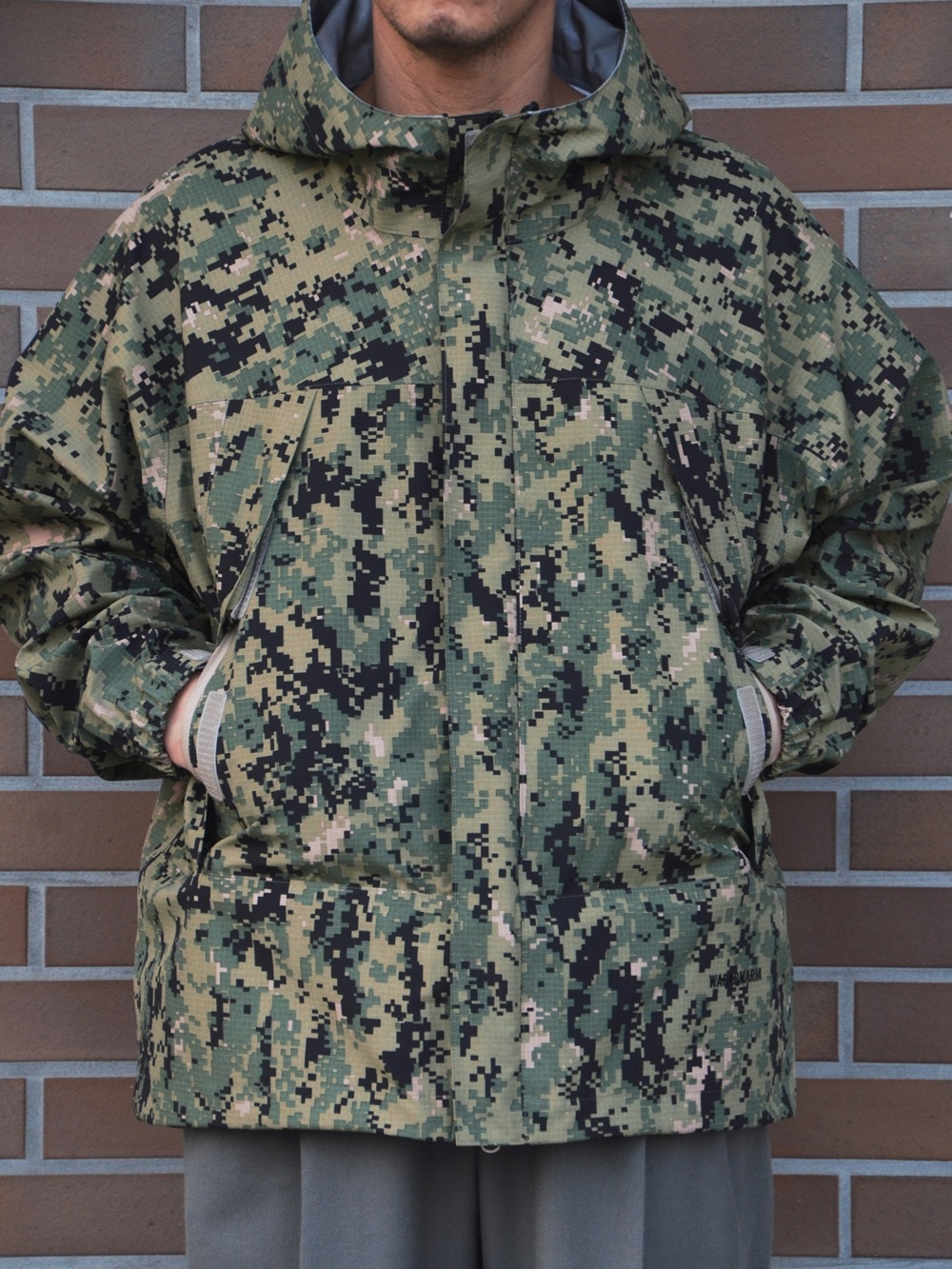 WACKO MARIA ワコマリア DIGITALCAMO 3LAYER MOUNTAIN PARKA KHAKI