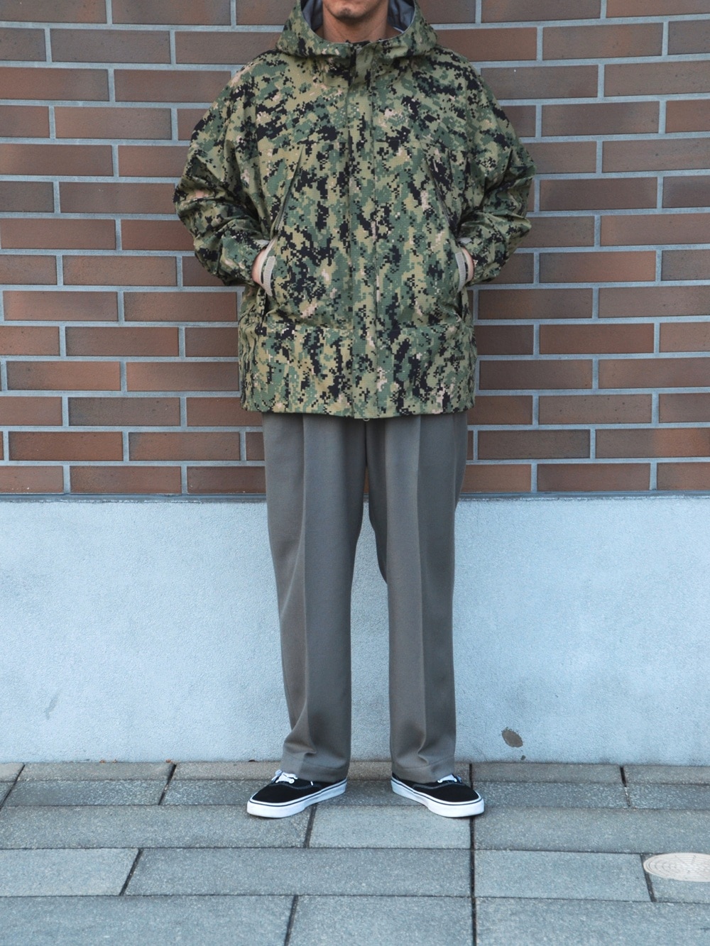 WACKO MARIA ワコマリア DIGITALCAMO 3LAYER MOUNTAIN PARKA KHAKI