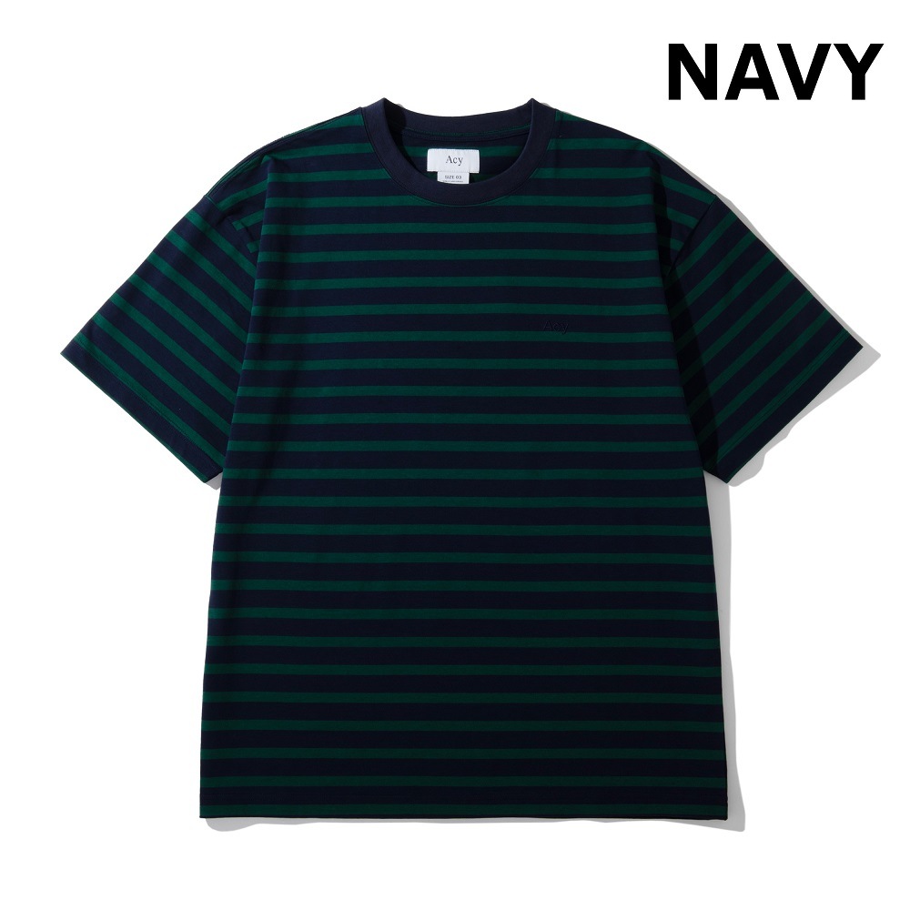 everyone 24SS ボーダーTシャツ everyone(エブリワン) 24SSボーダーTシャツEV24-CS19 EV24-CS19