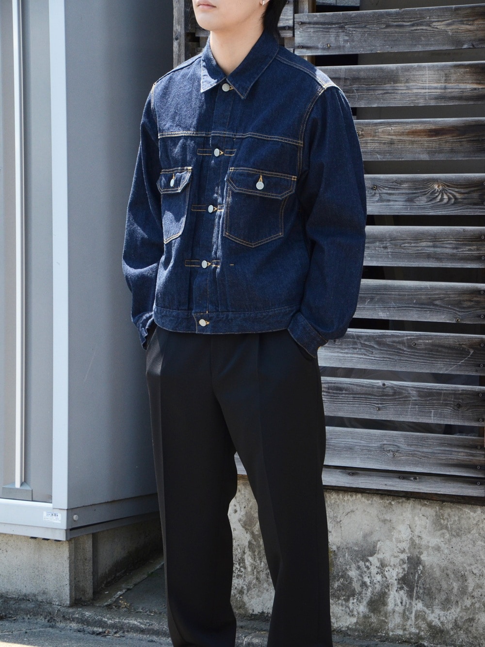 WACKO MARIA ワコマリア DENIM TRUCKER JACKET デニムトラッカー