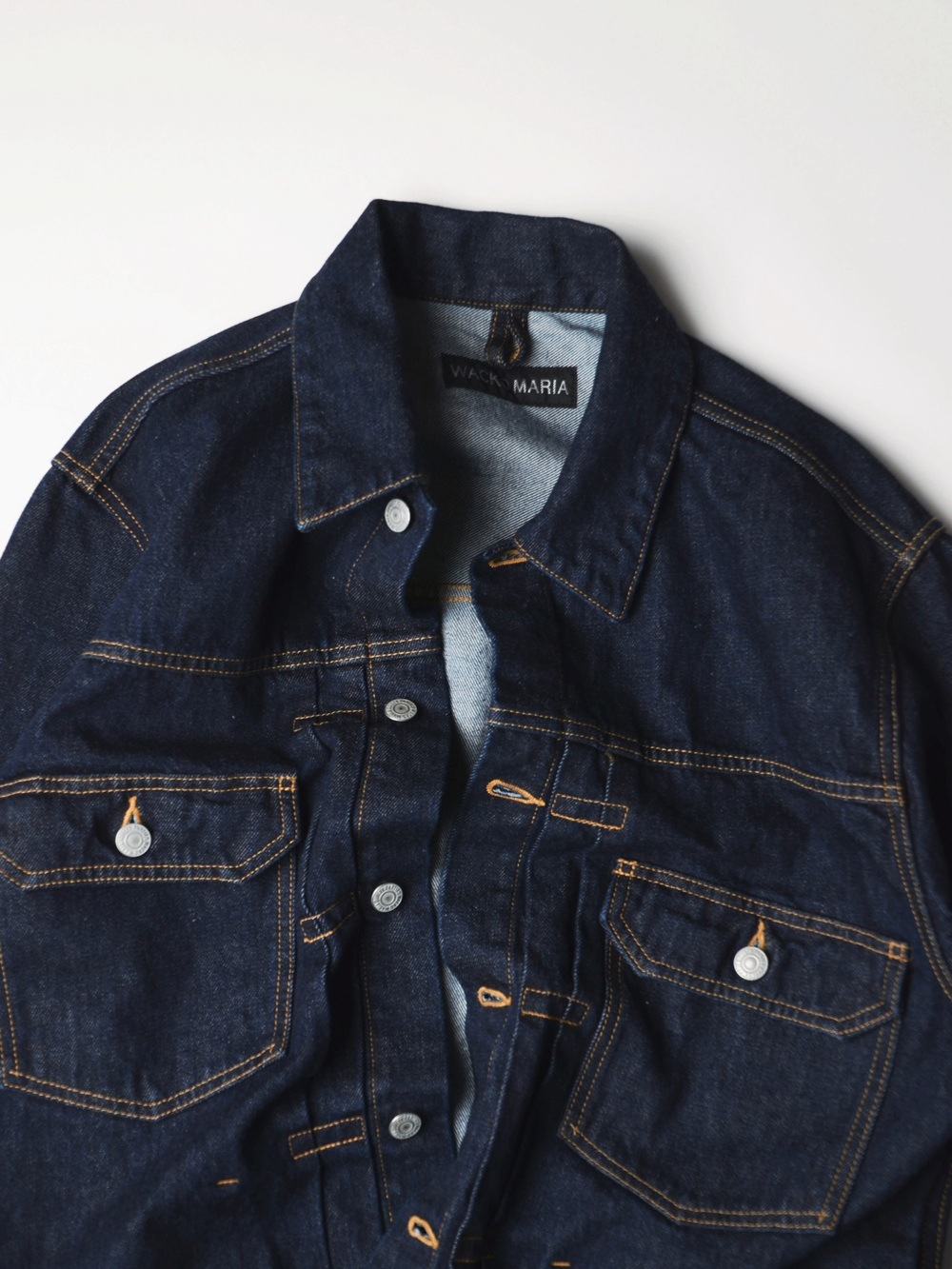 WACKO MARIA ワコマリア DENIM TRUCKER JACKET デニムトラッカー WACKO MARIA ワコマリア DENIM TRUCKER JACKET デニムトラッカー
