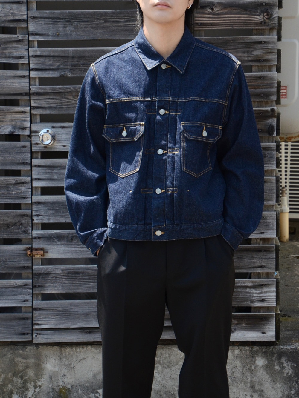WACKO MARIA ワコマリア DENIM TRUCKER JACKET デニムトラッカー