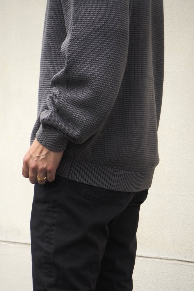 ノンネイティブ　SWEATER COTTON YARN 25AW ノンネイティブ SWEATER COTTON YARN 25AW nonnative WORKER PULLOVER