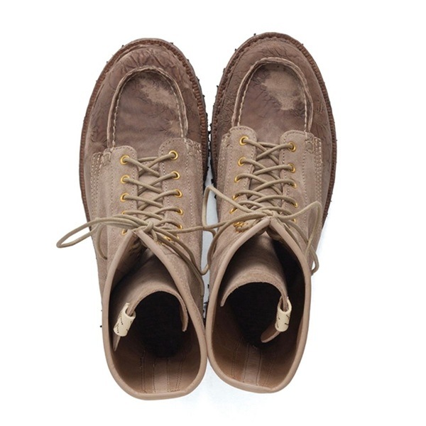 visvim SCOUT MOC BOOTS-FOLK (0125202002011) SAND