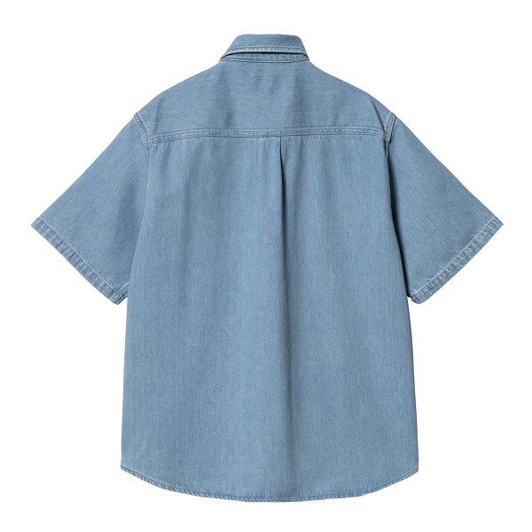 Carhartt WIP S/S ODY SHIRT - Blue (stone bleached) i033347-24s-0112