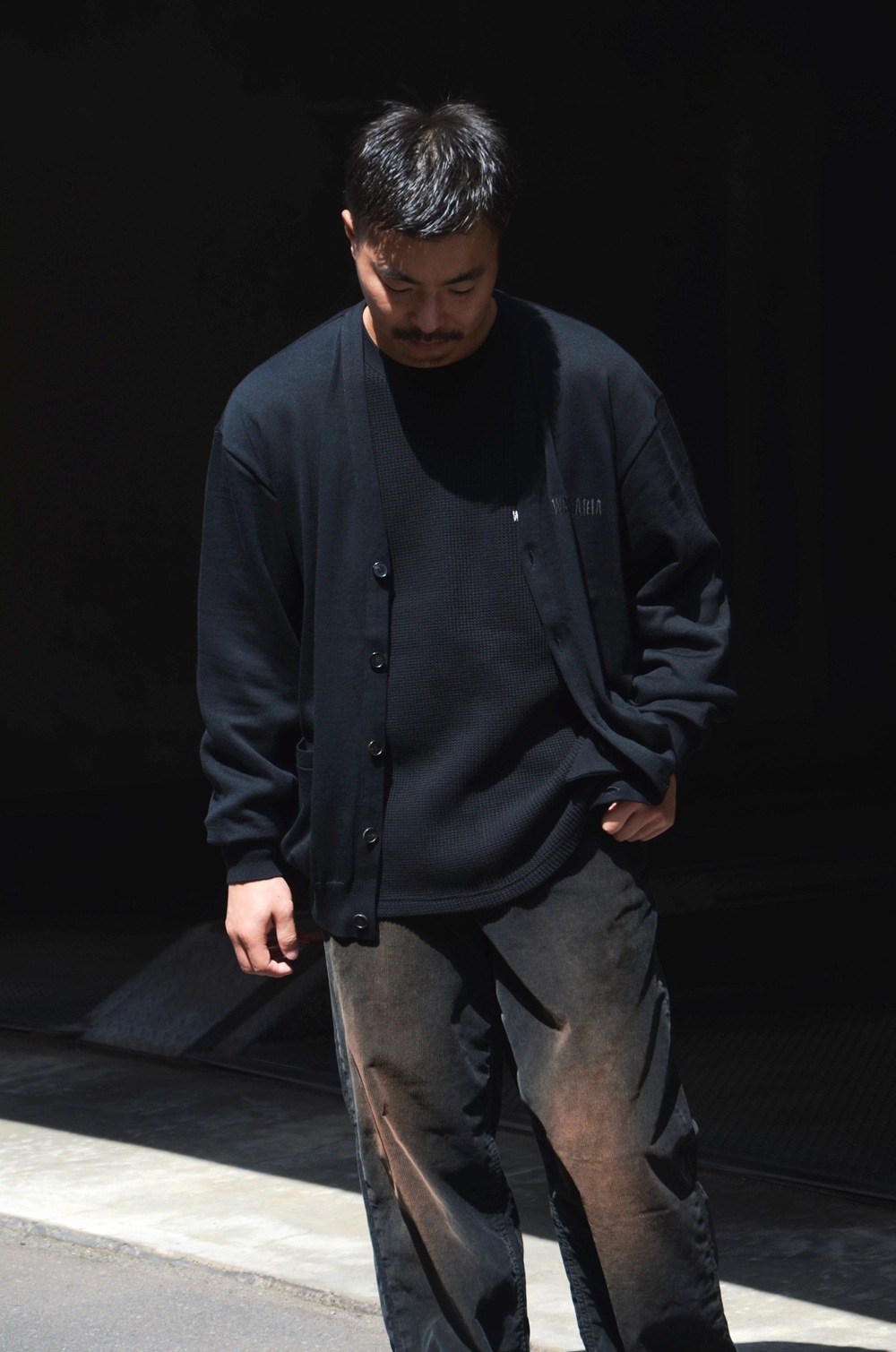 K*o様 WACKOMARIA 25SS モヘアカーディガン ブラック サイズX WACKO MARIA｜MOHAIR CARDIGAN (BLACK) 25FW-WMK-KN20の通販