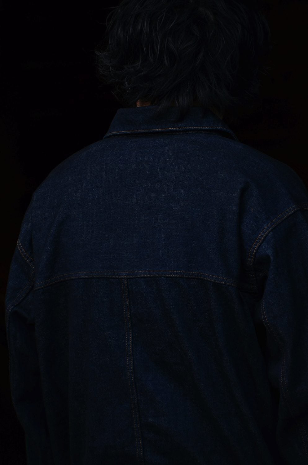 SELVEDGE DENIM JACKET TYPE-1 (INDIGO) ANC-STD-JK01-OW - ANCELLM
