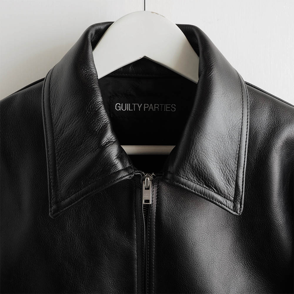 ワコマリアレザー シングルライダースジャケット ブラック ワコマリア レザーライダースジャケット