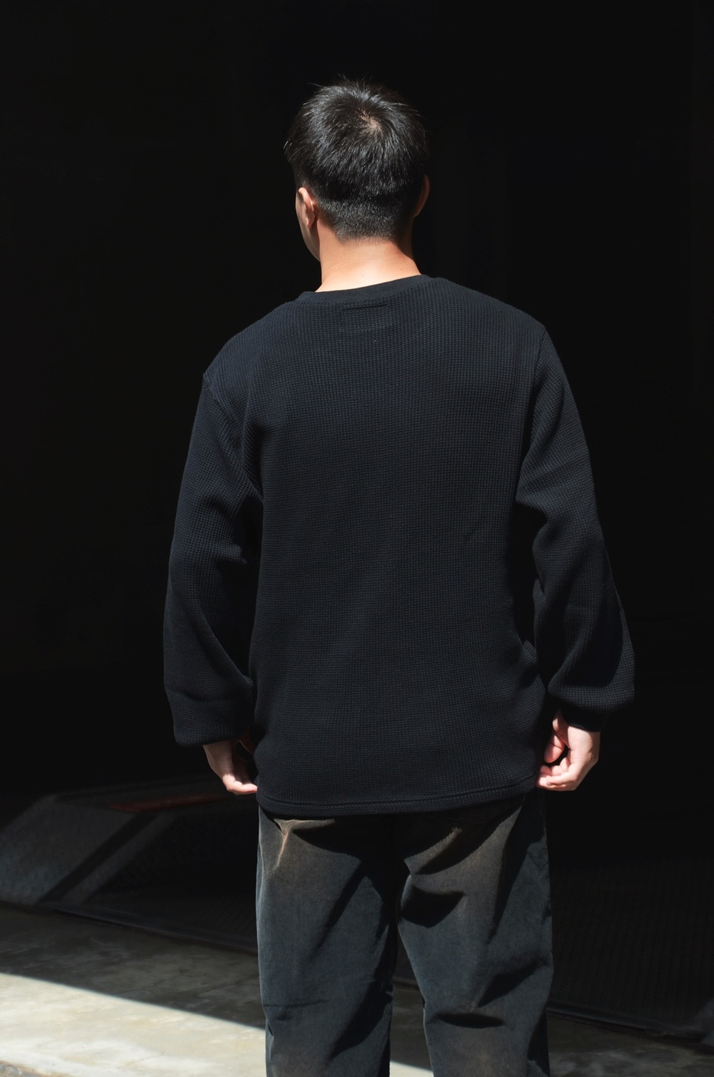 WACKO MARIA】 THERMAL SHIRT (TYPE-2) BLACK 25FWE-WMT-TM02の通販