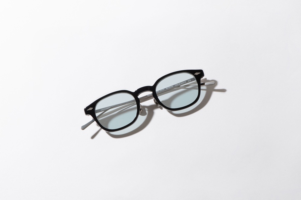 NOCHINO OPTICAL｜JIFUSAN #6 Gloss Black × Blue Grey to D.Grey (調
