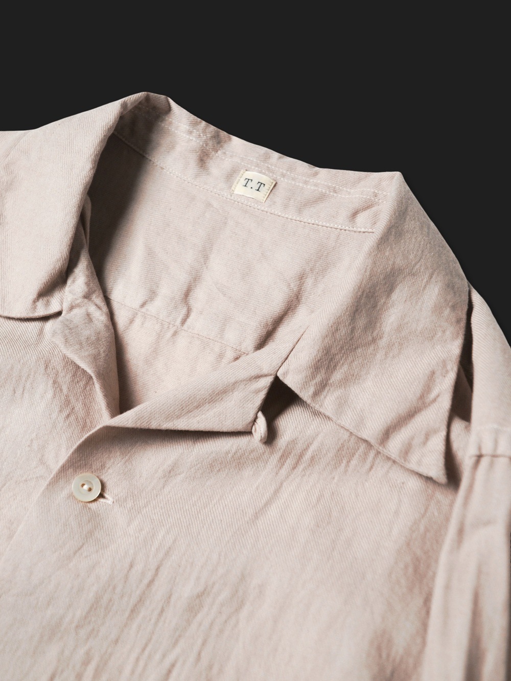 T.T｜Lot.101 Open Collar Shirt (YAKUSUGI) TTSS26101の通販