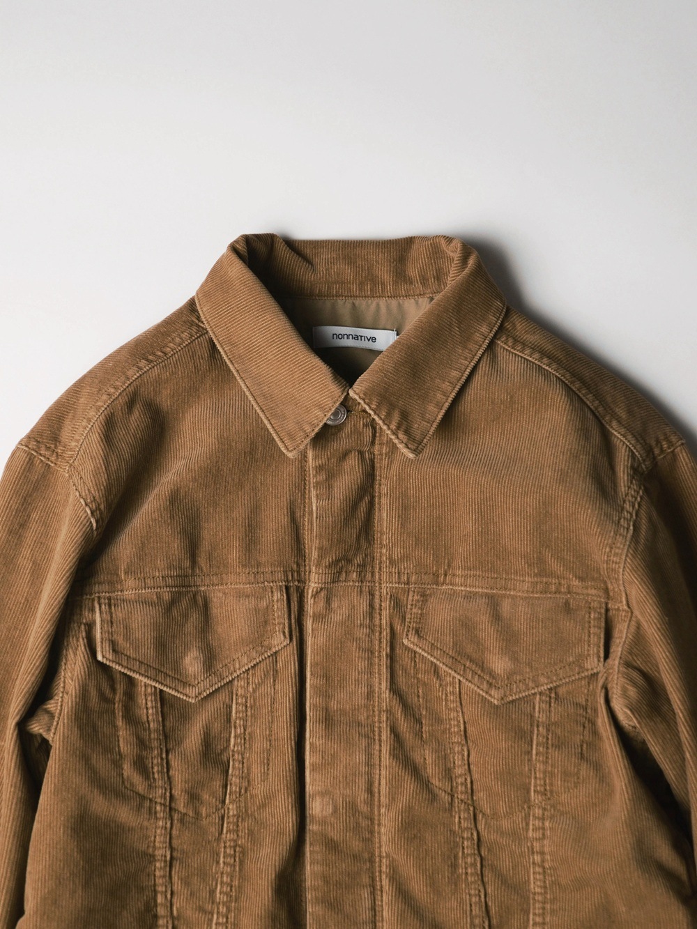 nonnative｜TRUCKER BLOUSON COTTON CORD SULFUR DYE WITH WINDSTOPPER