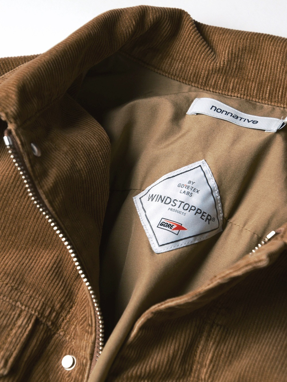 nonnative｜TRUCKER BLOUSON COTTON CORD SULFUR DYE WITH WINDSTOPPER