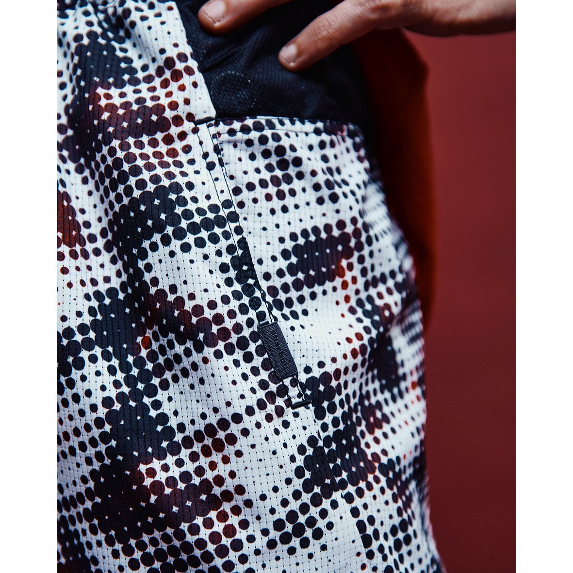 charbon / 7 POCKETS RACING SHORTS（DOT）(UNISEX)