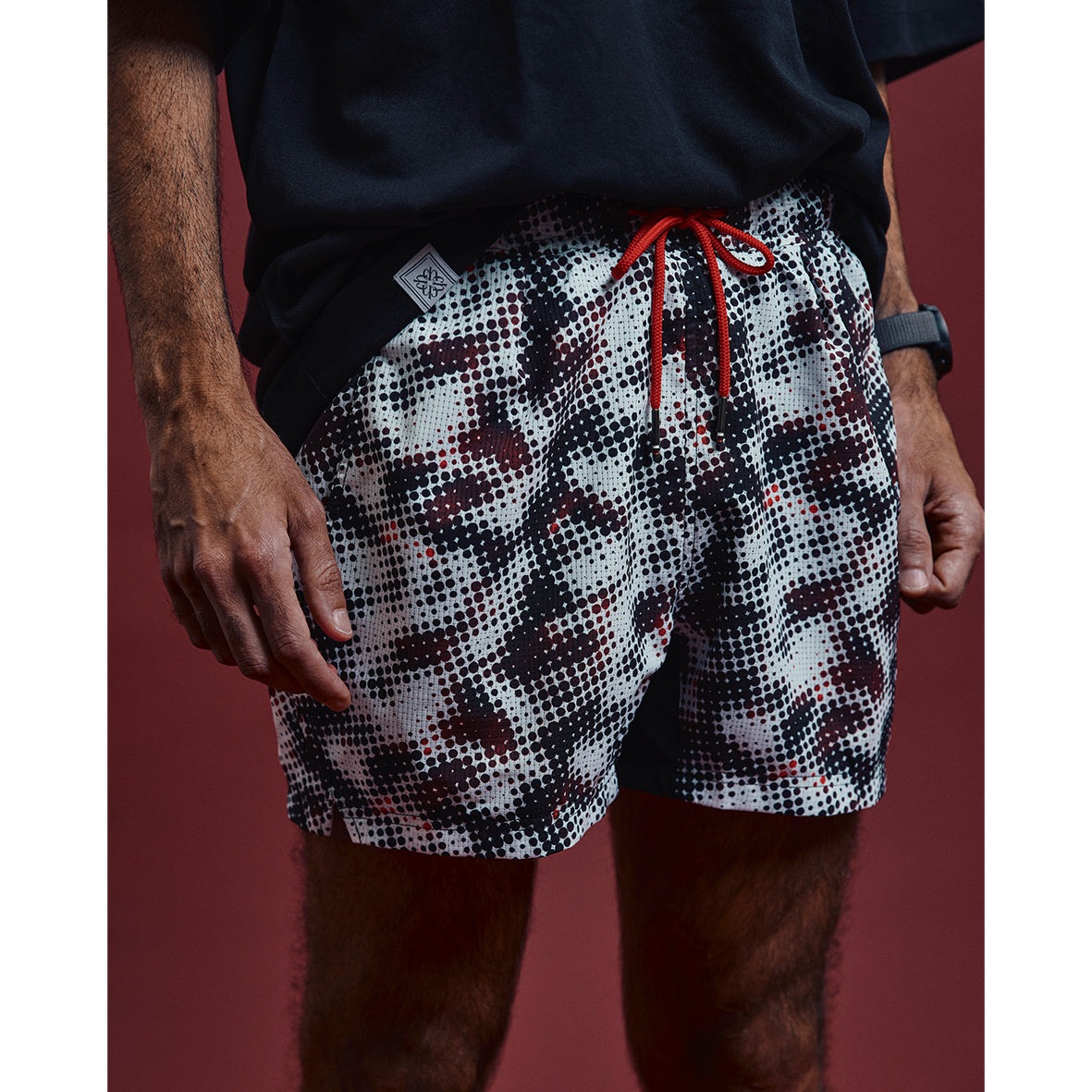 charbon / 7 POCKETS RACING SHORTS（DOT）(UNISEX)