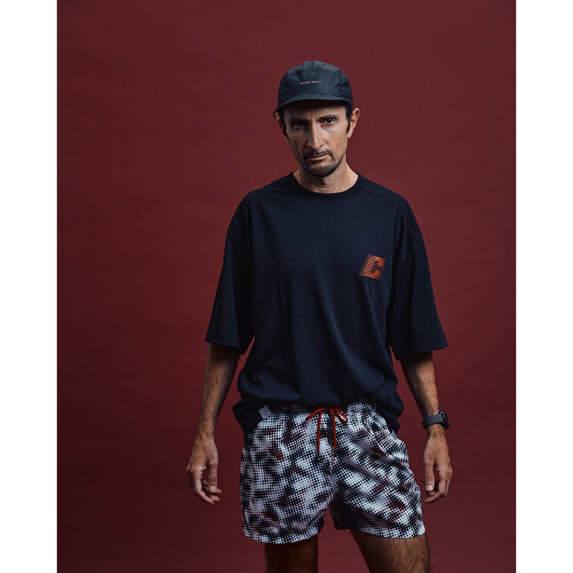 charbon / 7 POCKETS RACING SHORTS（DOT）(UNISEX)