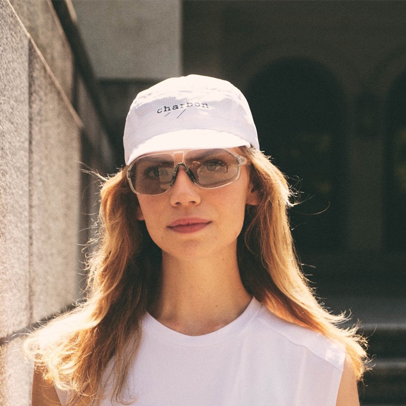 charbon シャルボン 5パネル ランニングキャップ