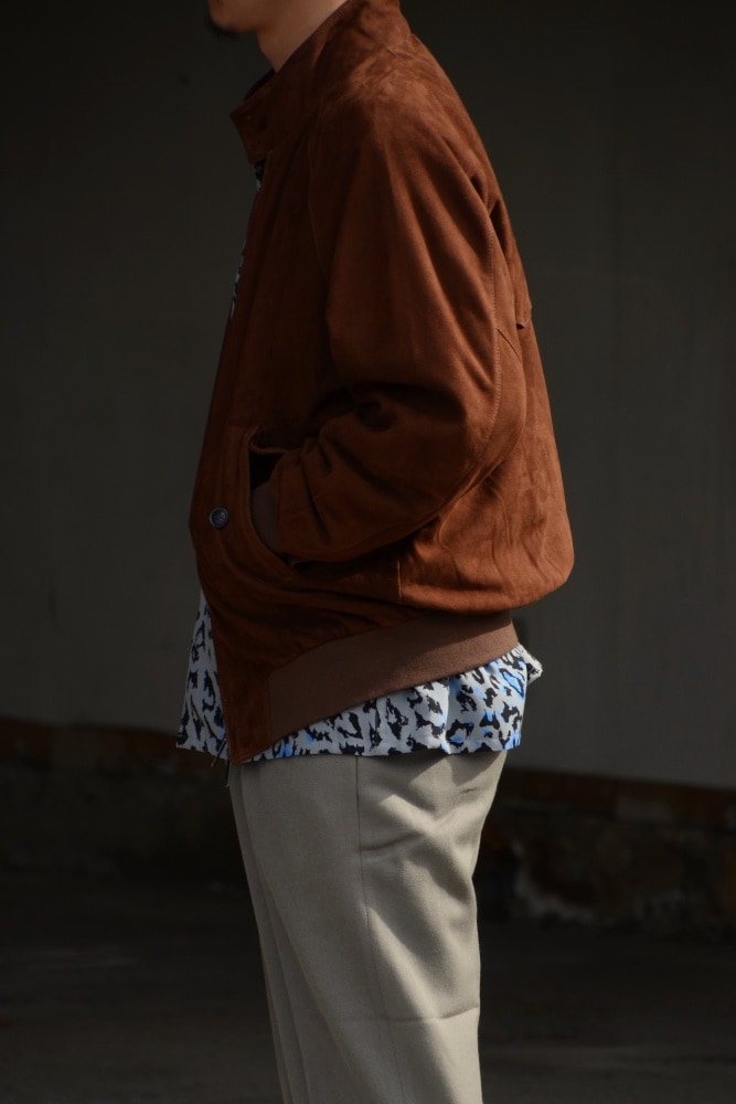 WACKO MARIA/ワコマリア】BARACUTA / G9 SUEDE LEATHER HARRINGTON