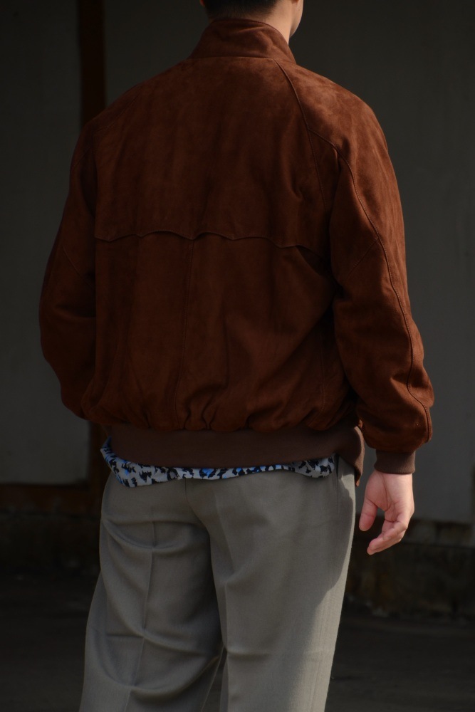 WACKO MARIA/ワコマリア】BARACUTA / G9 SUEDE LEATHER