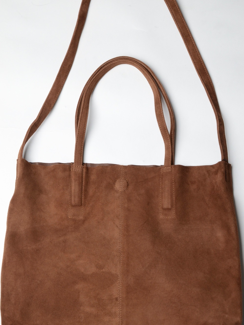 Morphee モルフェ 3WAY MIDIUM TOTE - LONG (OIL SUEDE BROWN) ML-OBR
