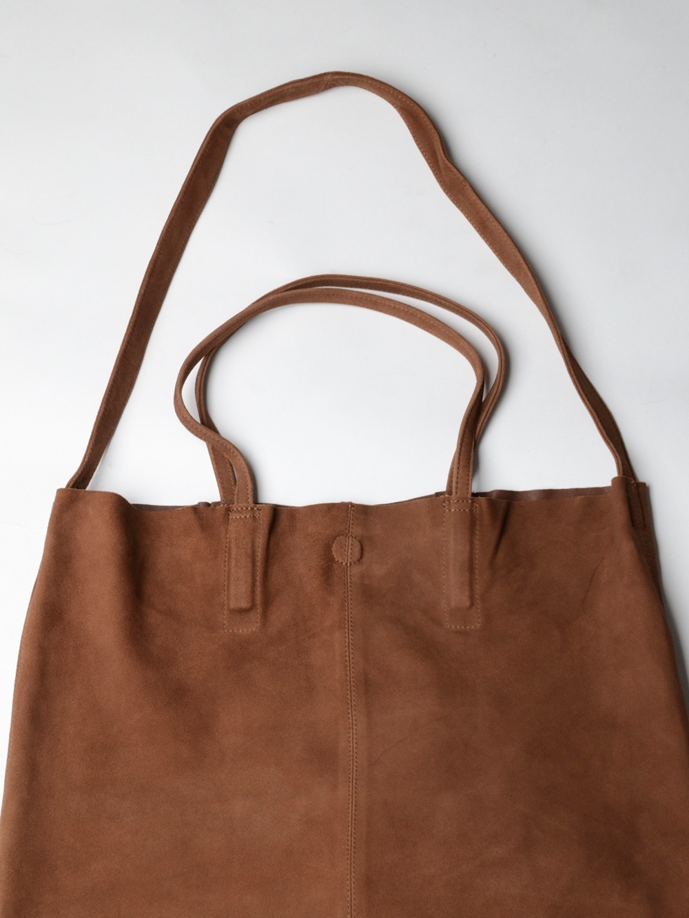 Morphee モルフェ 3WAY LARGE TOTE (OIL SUEDE BROWN) L-OBRの通販