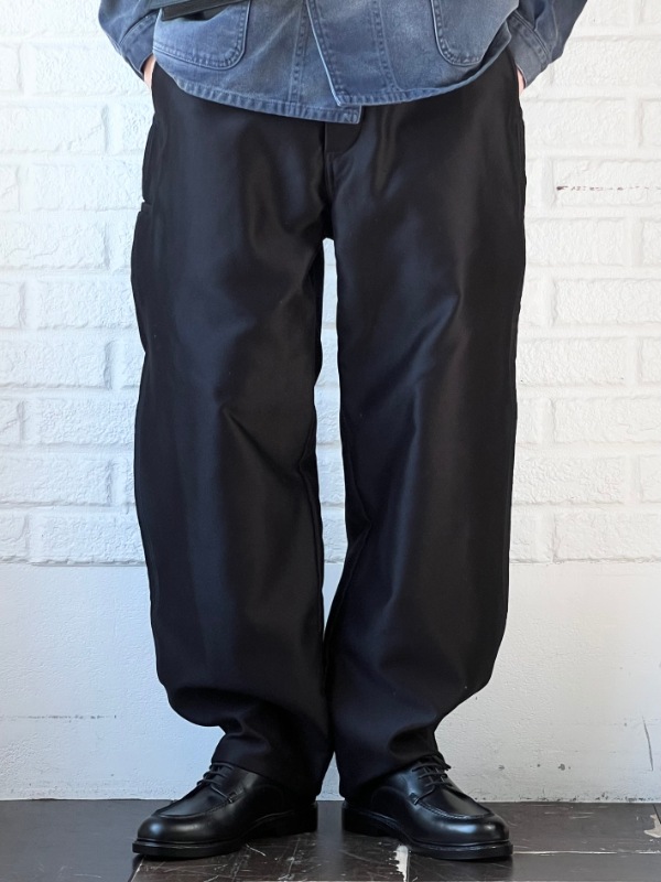 【定価9万】極美品 AUBERGE ADOLPH モールスキンパンツ AUBERGE / AUSIC24A03 ADOLPHE アドルフ（Black）