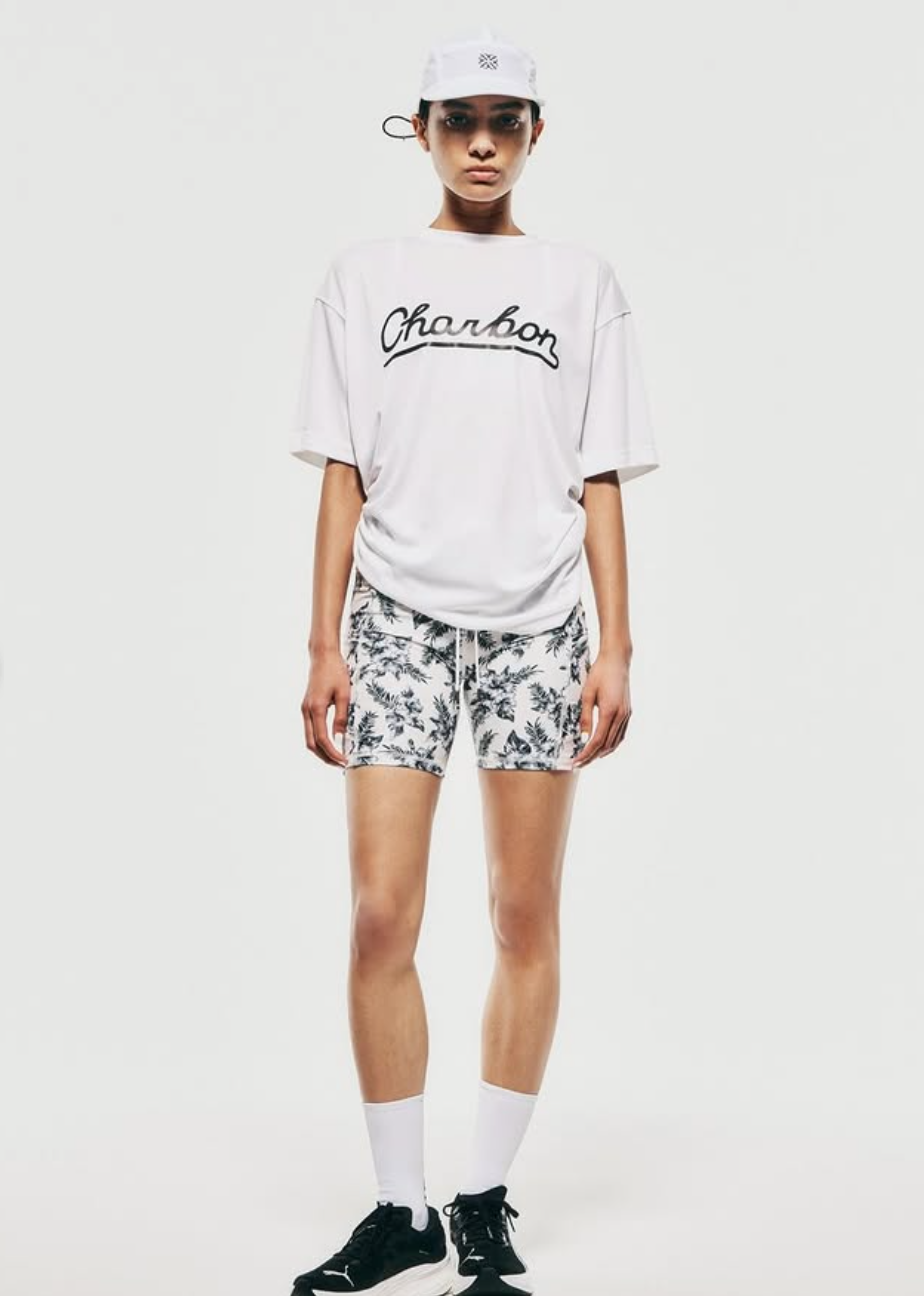 FLOWER 10 POCKETS SHORT LEGGINGS（WOMEN）