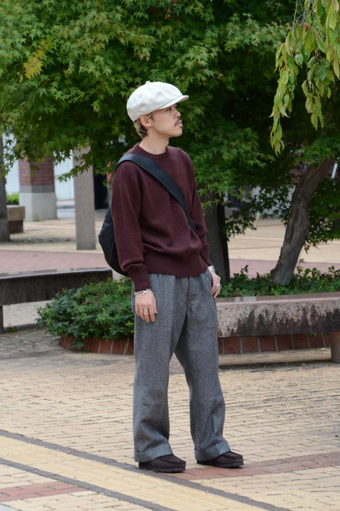 Lot.004 Newsboy Bag Horse Leather (BLACK LEATHER) TTCORE004