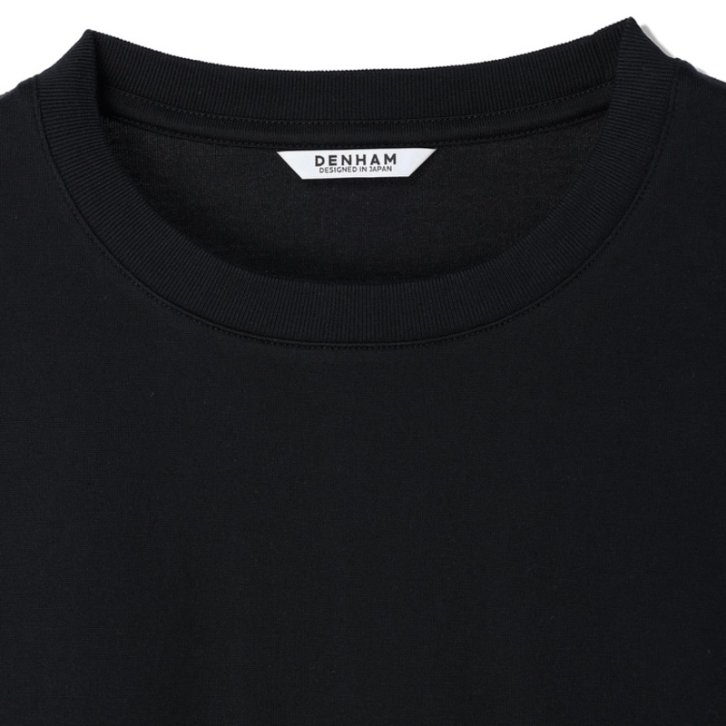 2023年秋冬新作}DENHAM 7 POCKET LS TEE BLACK