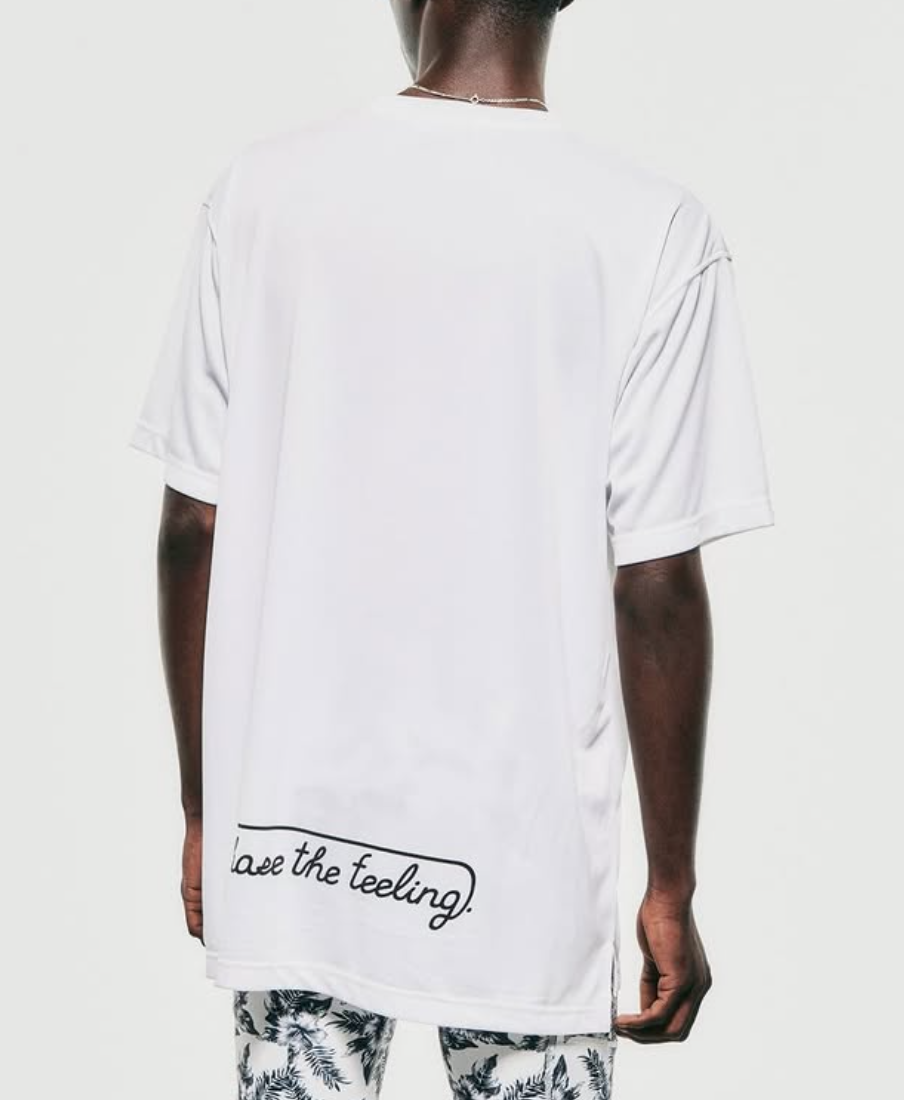 charbon ランニング POLARTEC POWER DRY charbon / POLARTEC POWER DRY SLEEVELESS T-SHIRTS WHITE RED