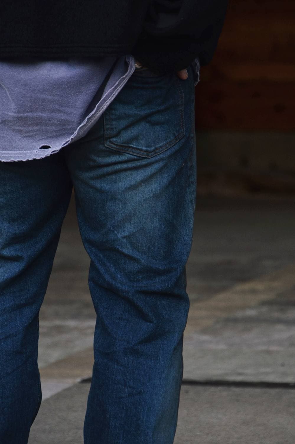 ANCELLM/アンセルム】#07 SLIM STRAIGHT 5P DENIM PANTS (INDIGO) ANC