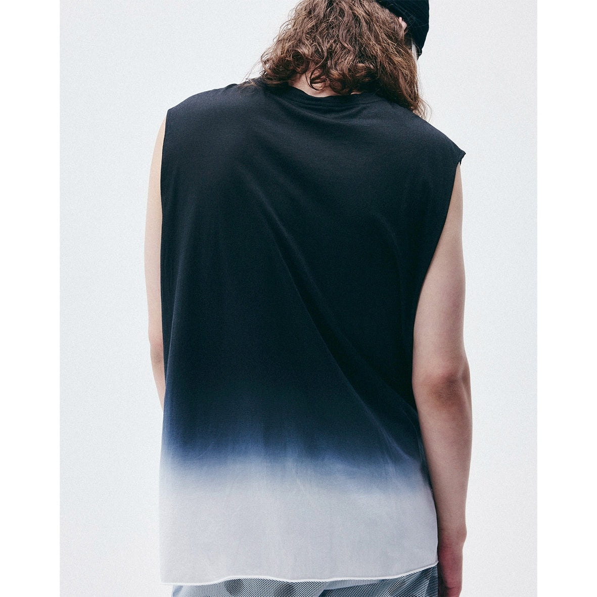 シャルボン charbon WOOL DIP DYE SLEEVELESS charbon / DIP DYE SHEER SLEEVELESS