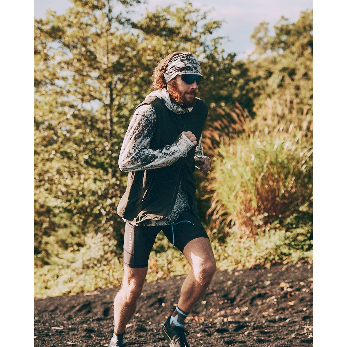 charbon / LIMONTA NYLON RIDERS VEST BROWN