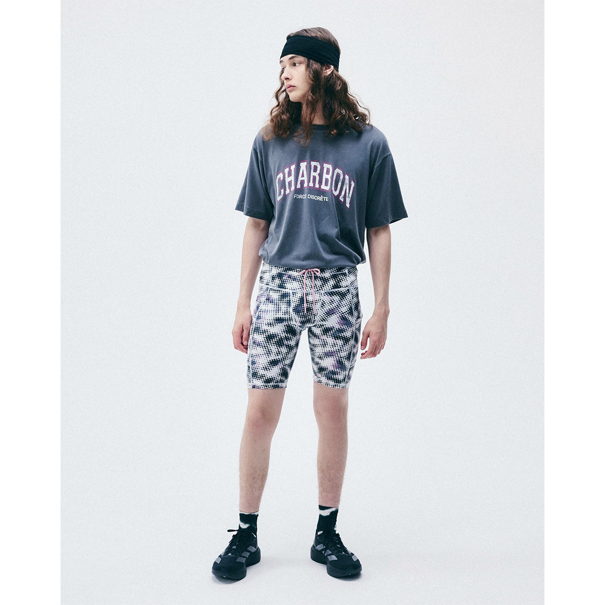 charbon / PIGMENT DYE T-SHIRT CHARCOAL
