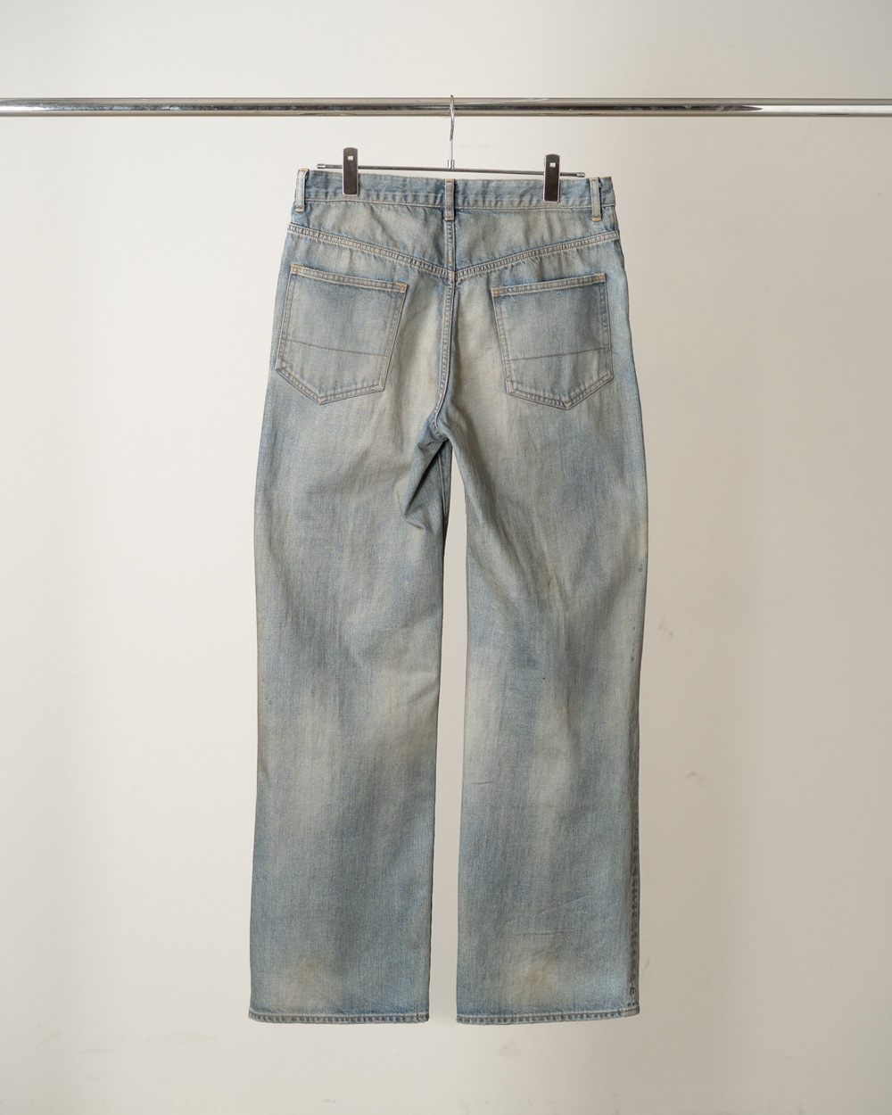 26AW】ANCELLM アンセルム SHOE-CUT DENIM PANTS (INDIGO) ANC-PT147