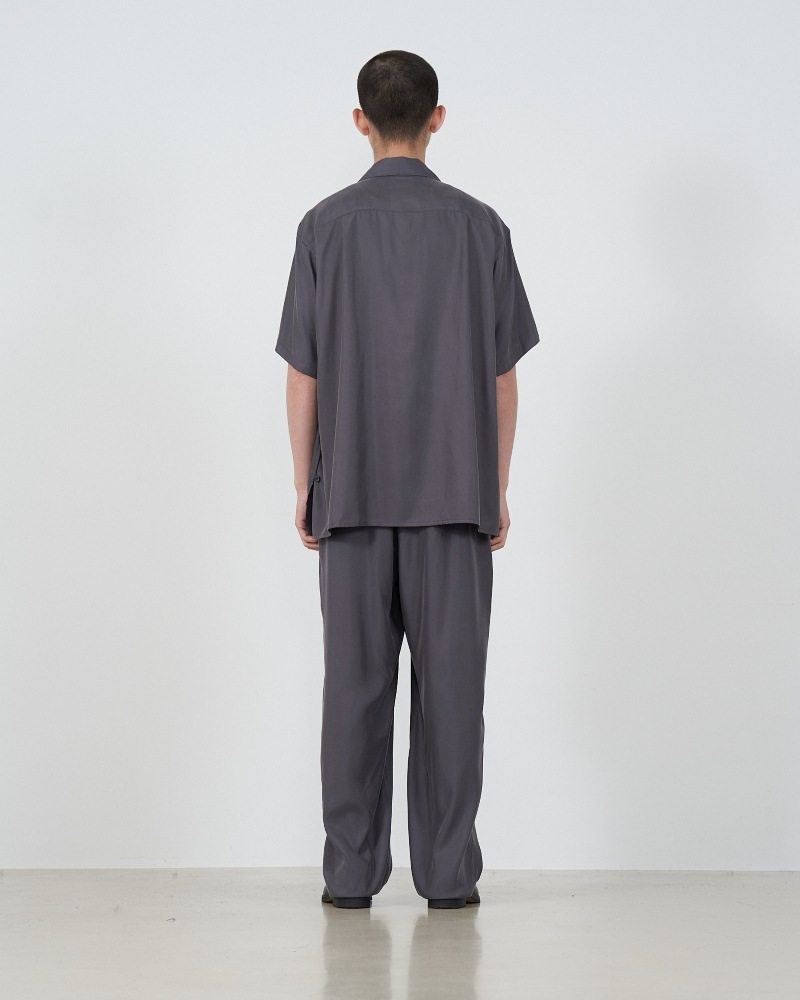 YOKE｜CUPRO EASY PANTS (GRAY) YK25SS0942Pの通販