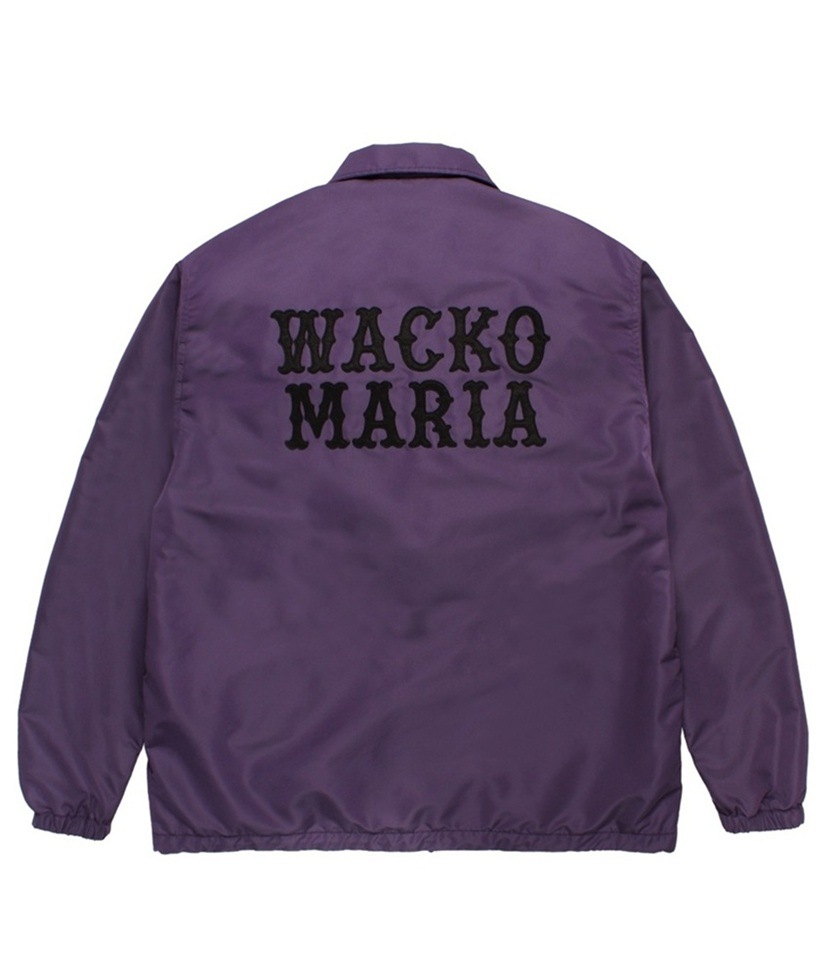 WACKO MARIA ワコマリア COACH JACKET (TYPE-2) (PURPLE) 26FW-WMO