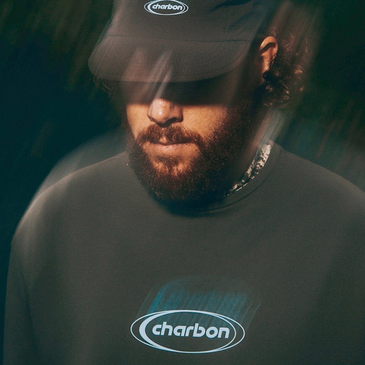 charbon / POLARTEC DRY SMOOTH LONG SLEEVE T-SHIRTS（OVAL LOGO）MOCA