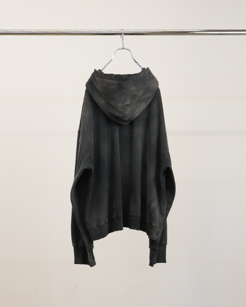 ANCELLM LIGHT LOOP ZIP HOODIE (BLACK) ANC-CT148 - CIENTO公式通販